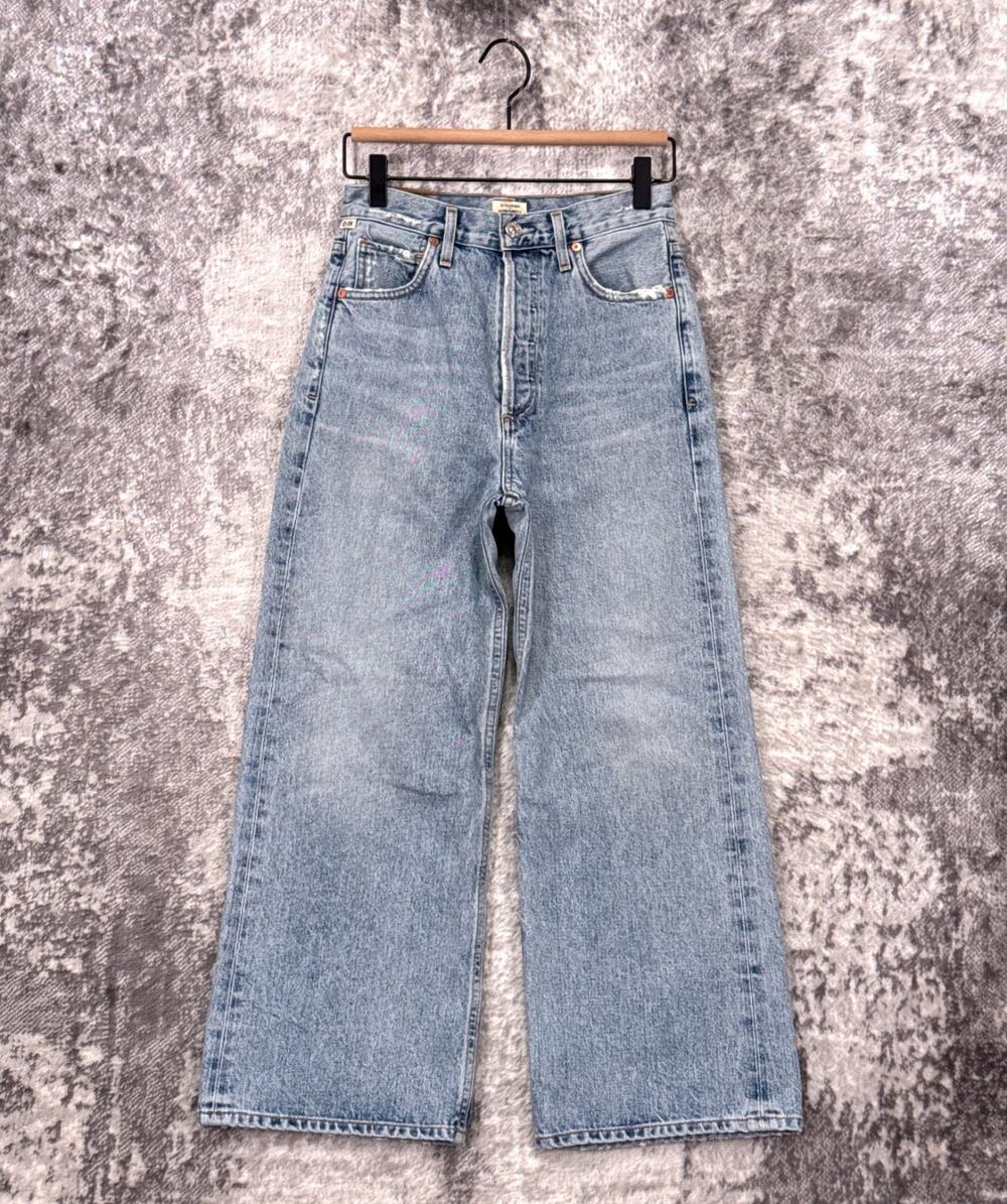 Citizens of Humanity Sacha Jeans 24 Womens High Rise Wide Premium Vintage Denim
